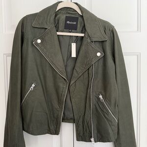 Madewell Moto 100% Leather Jacket